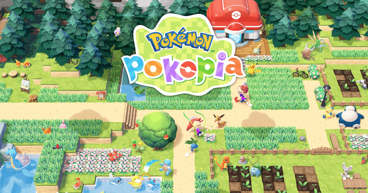 Pokopia Keycard showing of a little town